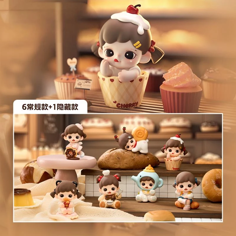 【拆盒】Baby Zoraa妹宝烘焙店系列手办盲盒潮玩礼物摆件