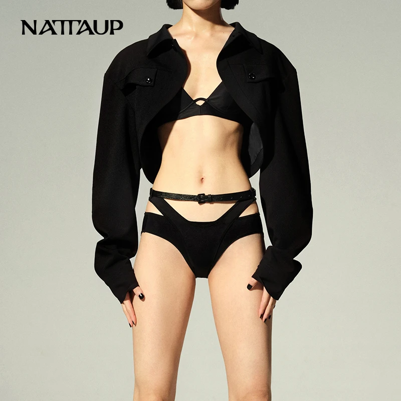 NATTAUPA系列丁字感可外露女士内裤