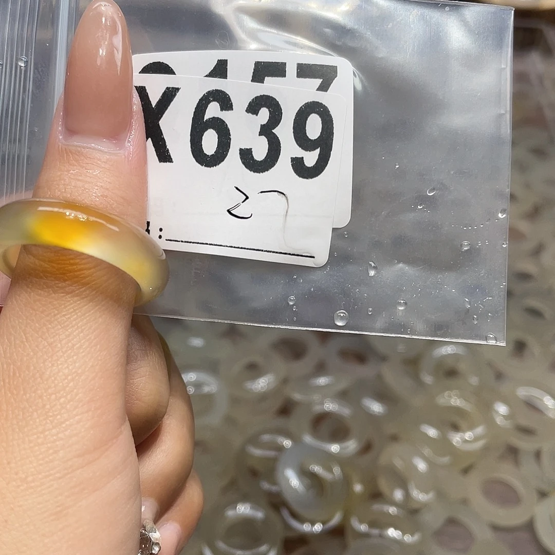 玛瑙/玉髓未镶嵌戒指639