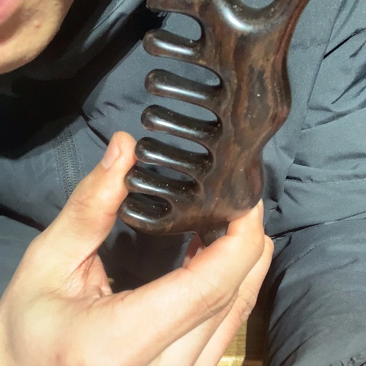 东非黑黄檀（紫光檀）梳子
