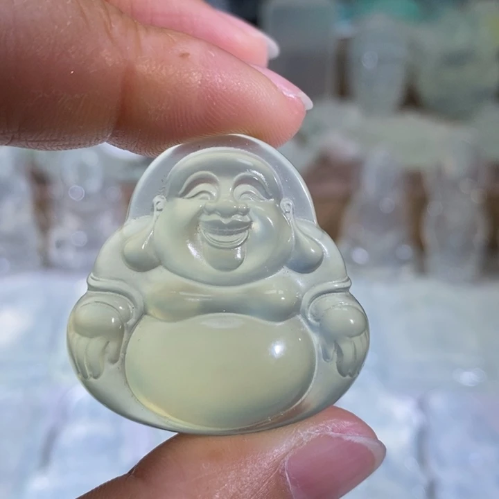 岫玉未镶嵌吊坠吊坠