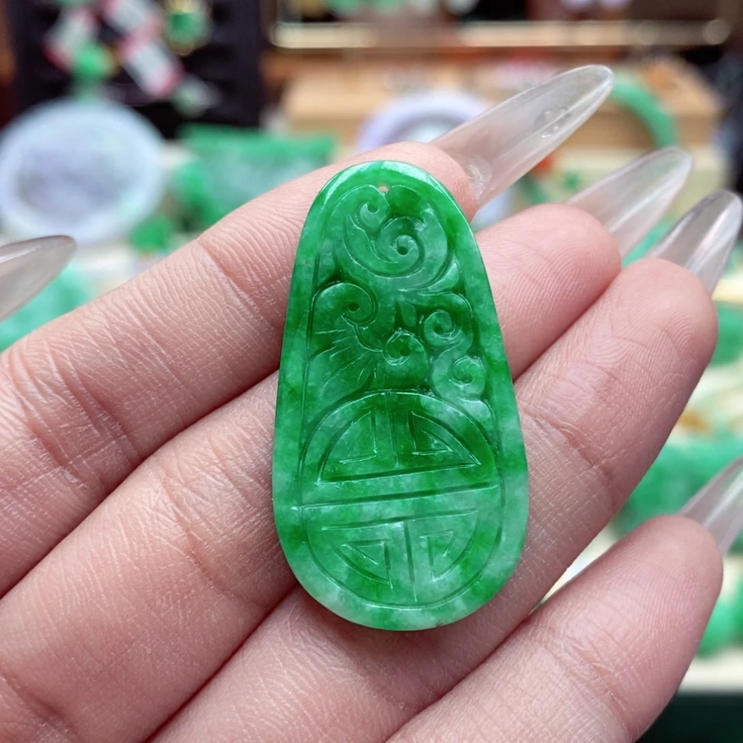 颈饰未镶嵌翡翠翡翠吊坠