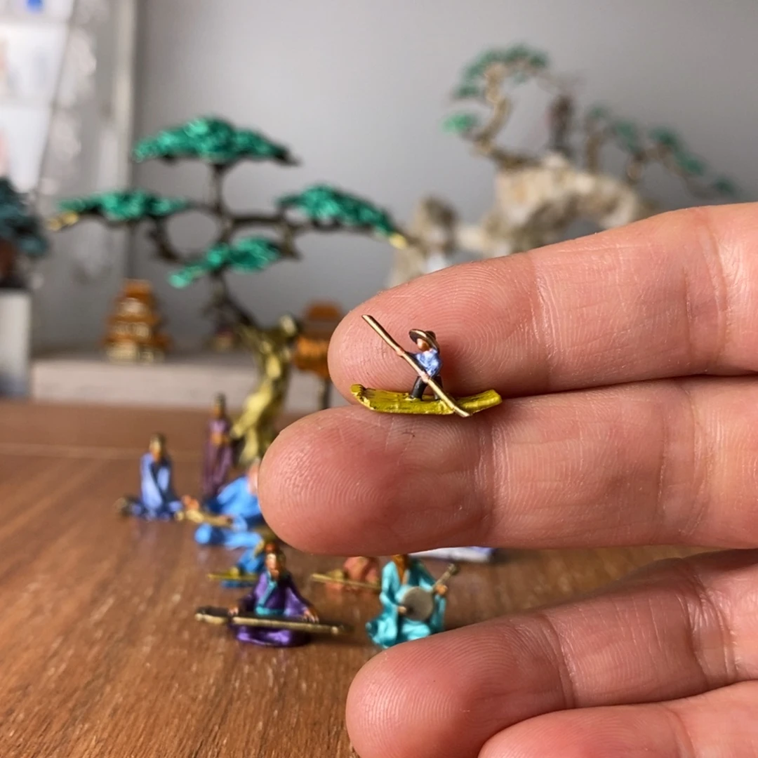 摆件我要吃饱喝足回家