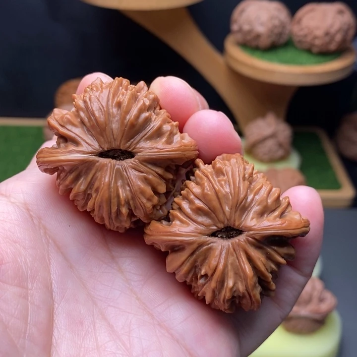 把件文玩核桃四座楼42