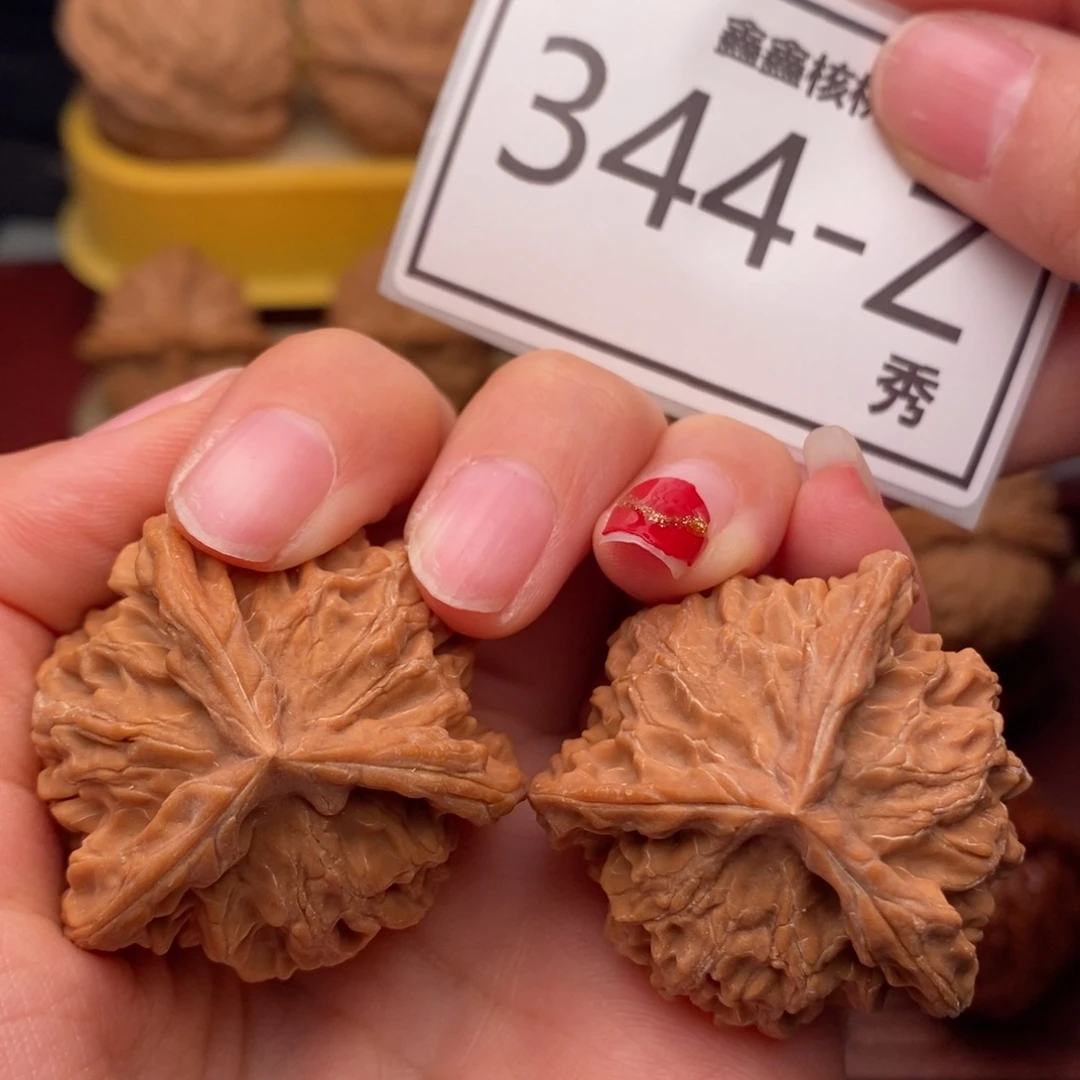 桃核把件盘山奔39……