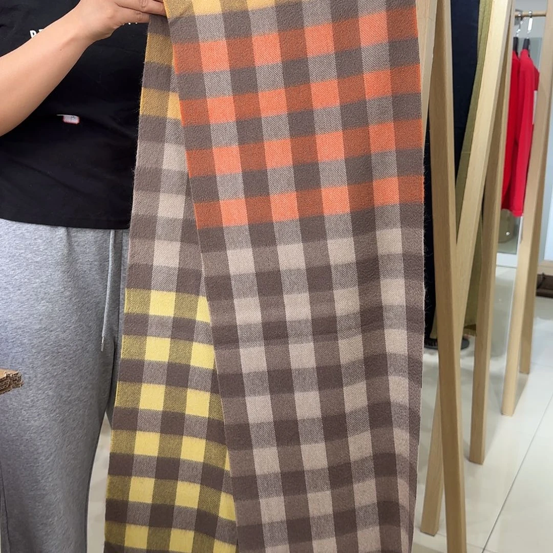 山羊绒纯羊绒围巾014