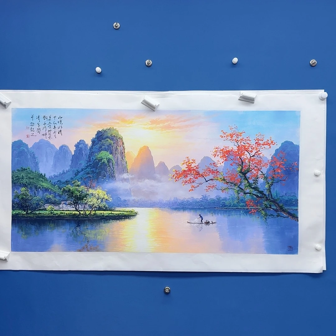 国画多次参加国内外大型展览交流