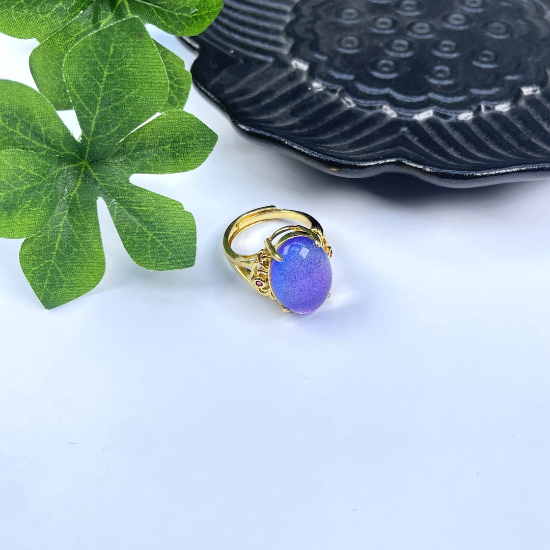 非金属珐琅戒指 T025-@夏季轻奢精选戒指多样性发一件