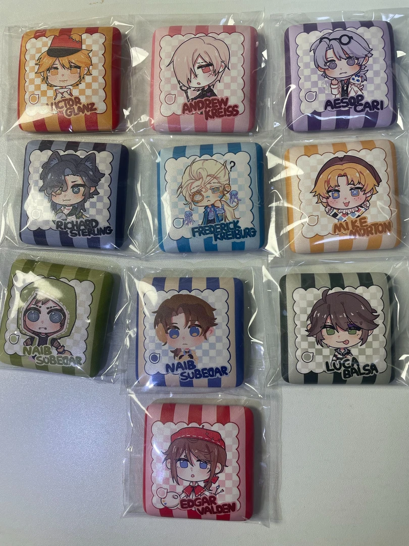 【盲盒代拆】第五人格同人授权正版PU吧唧