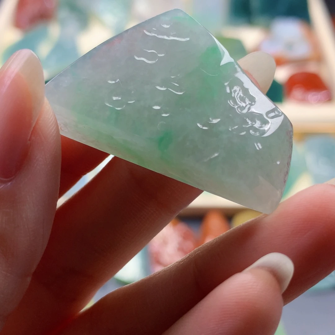 颈饰未镶嵌翡翠翡翠