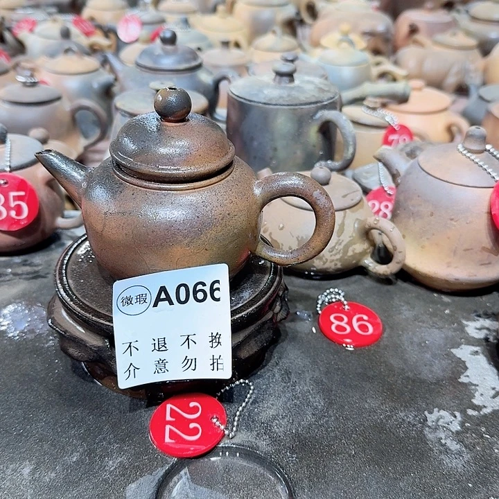 紫砂茶壶坭兴陶柴烧