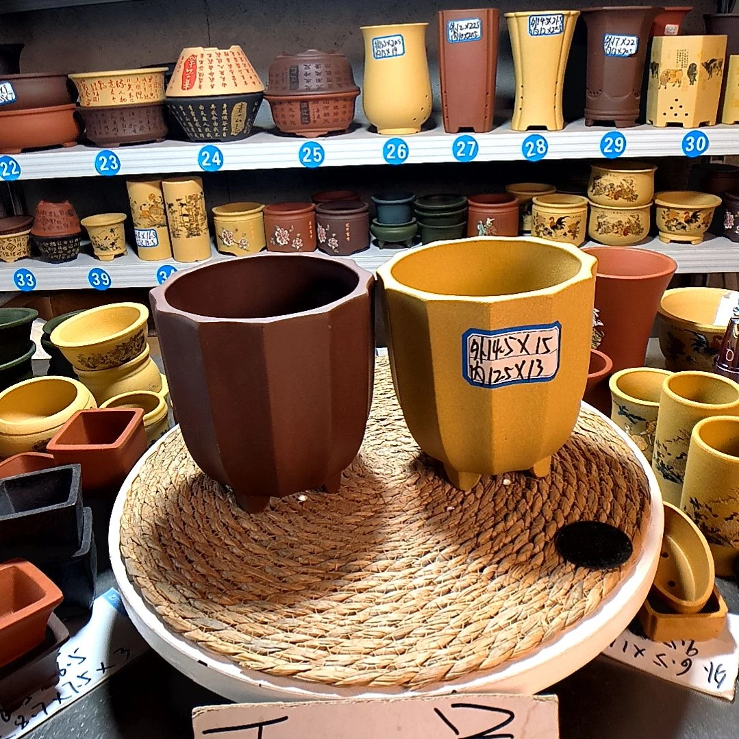 宜兴紫砂紫砂花盆花盆