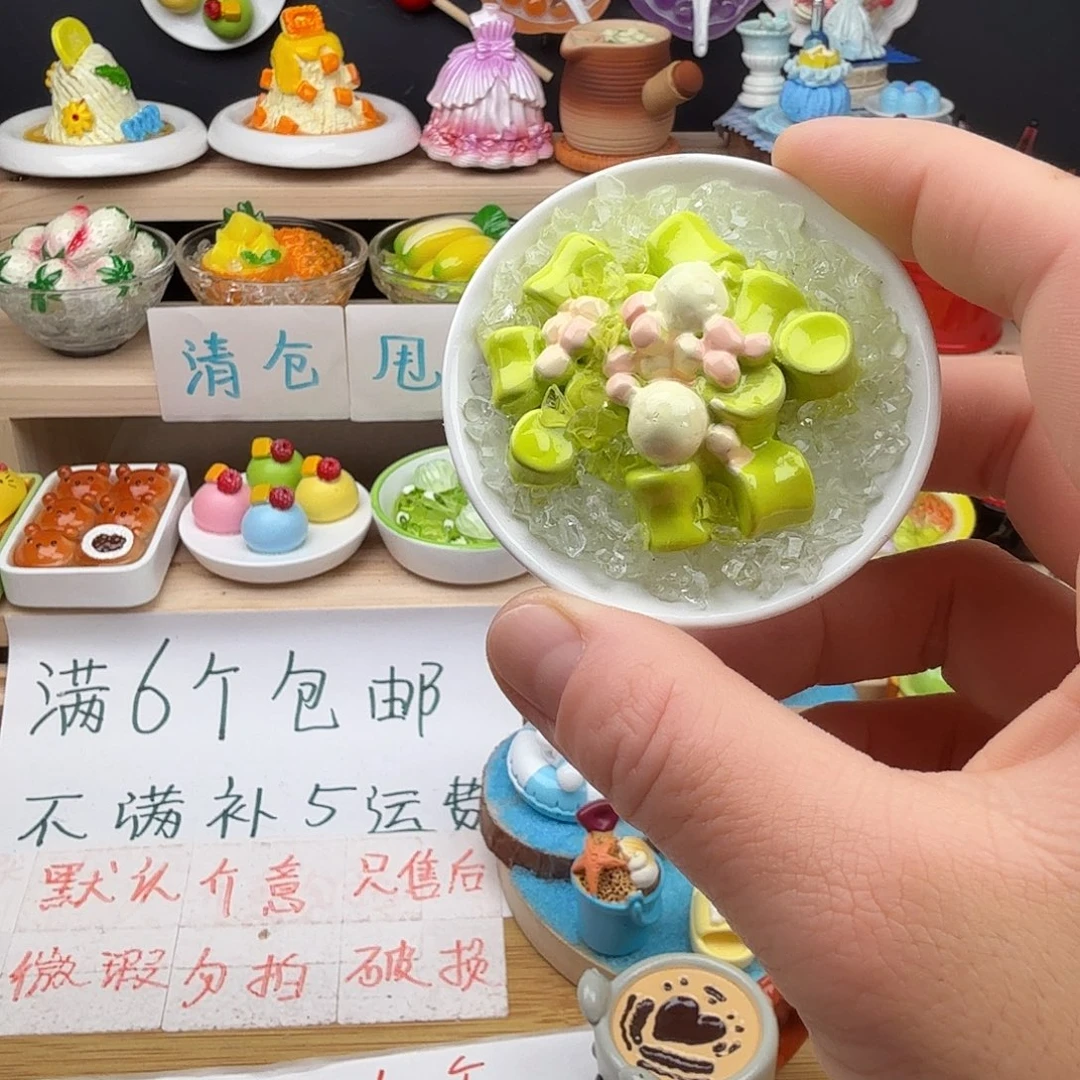 树脂食玩冰箱贴 凭开箱视频售后