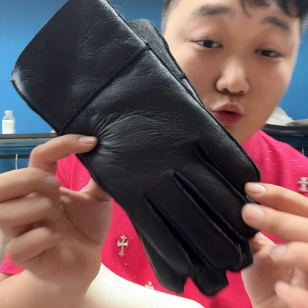皮毛一体手套2111111