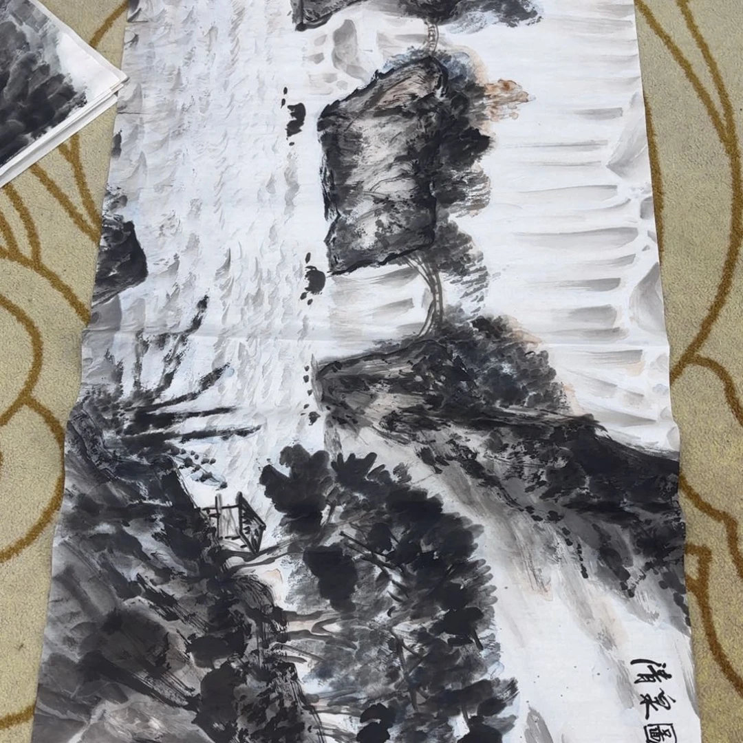 国画国画老师作品刘