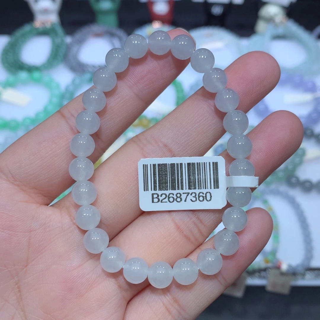 翡翠未镶嵌手串天然