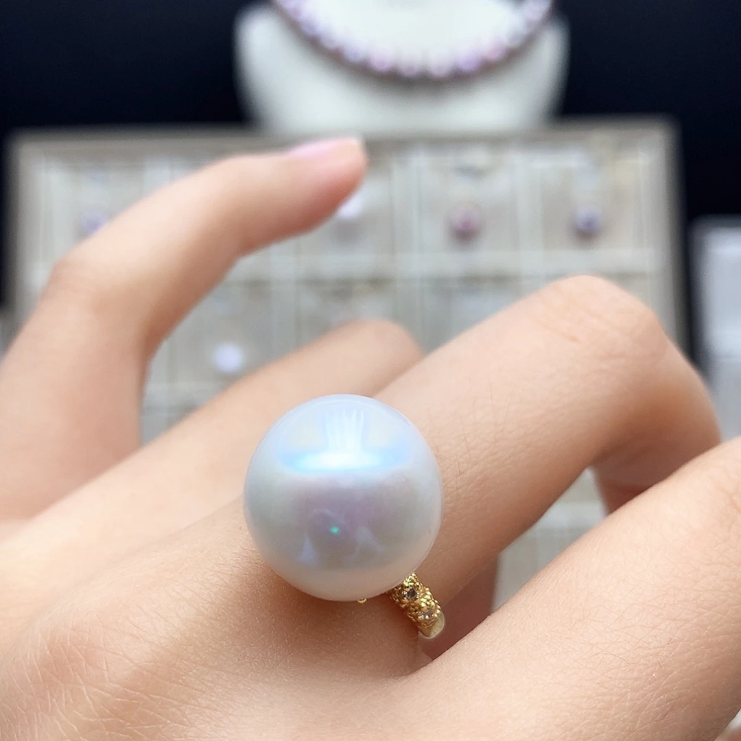 颈饰合金淡水珍珠