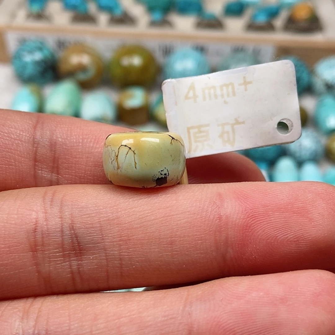 未镶嵌绿松石珠宝半成品