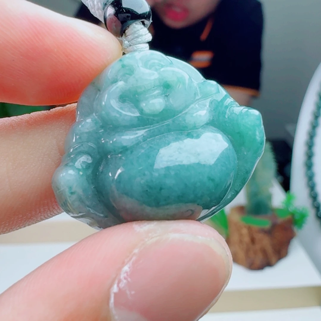 翡翠未镶嵌颈饰46764787778