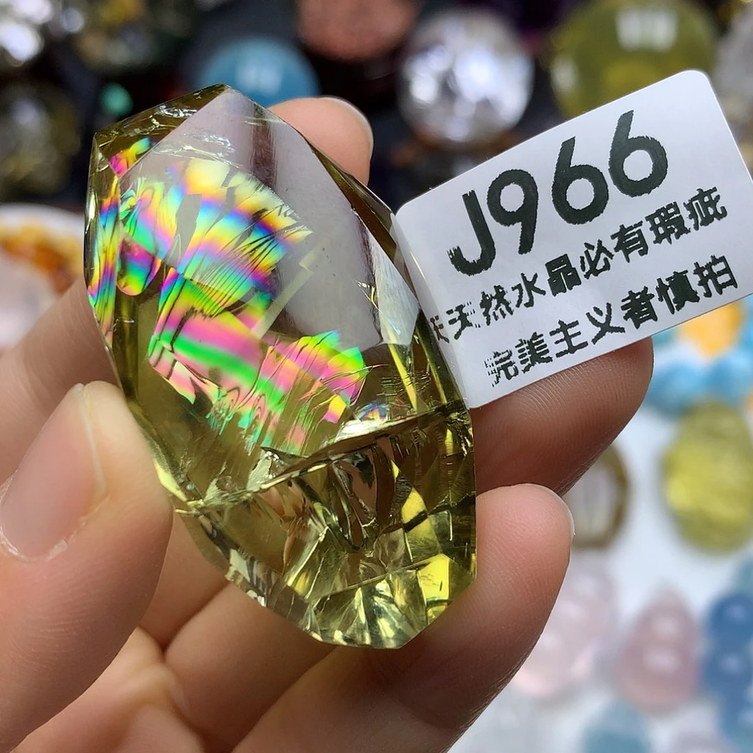 珠宝半成品水晶未镶嵌