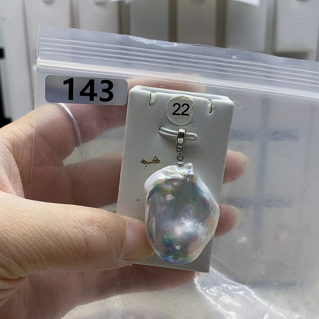 颈饰合金淡水珍珠
