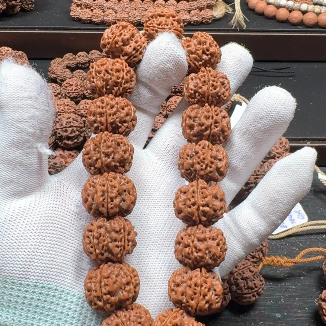 金刚菩提手串21深沟梅花