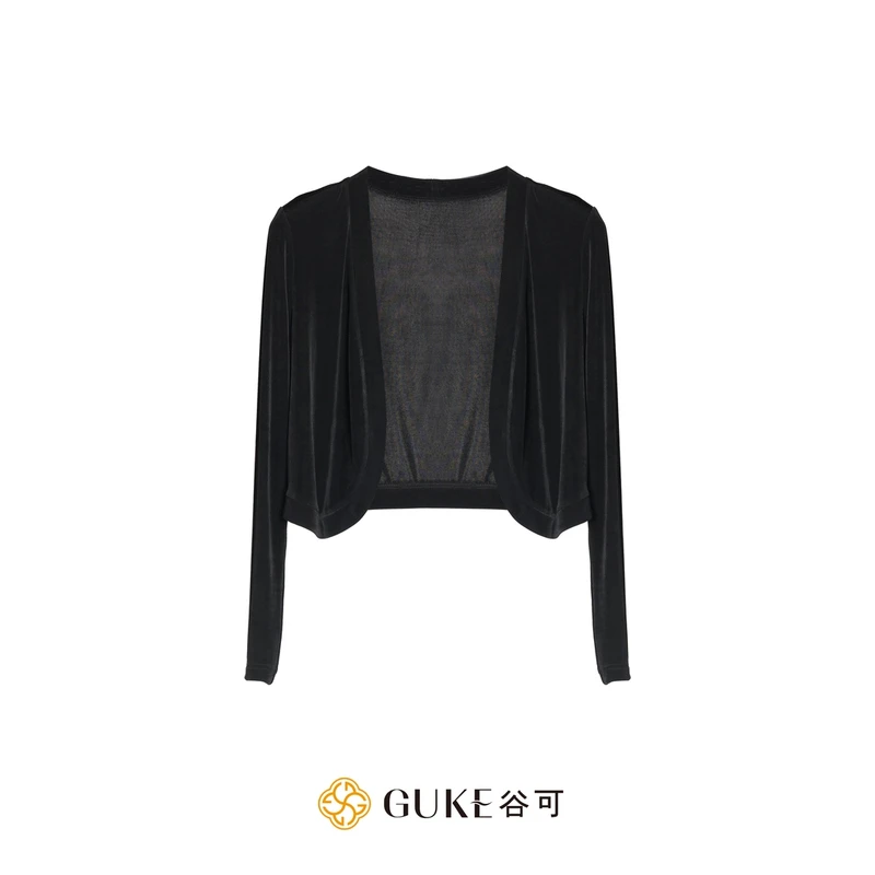 GKE/谷可S1373时尚贝壳醋酸开衫女款夏季薄款长袖防晒外搭上衣