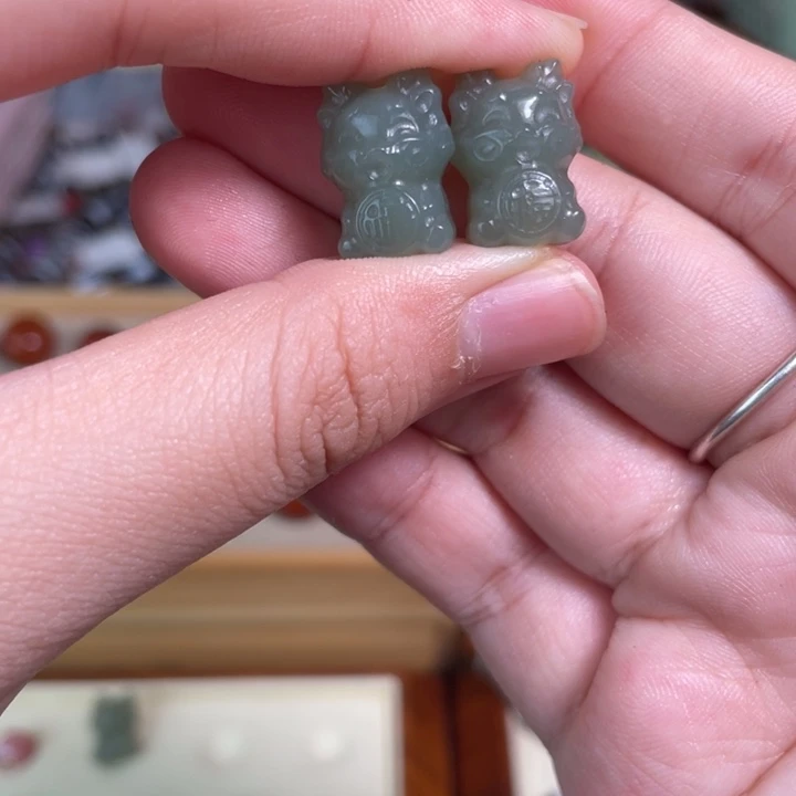 和田玉未镶嵌颈饰82
