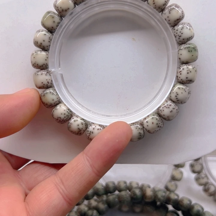 手串星月菩提10侧留白小细星