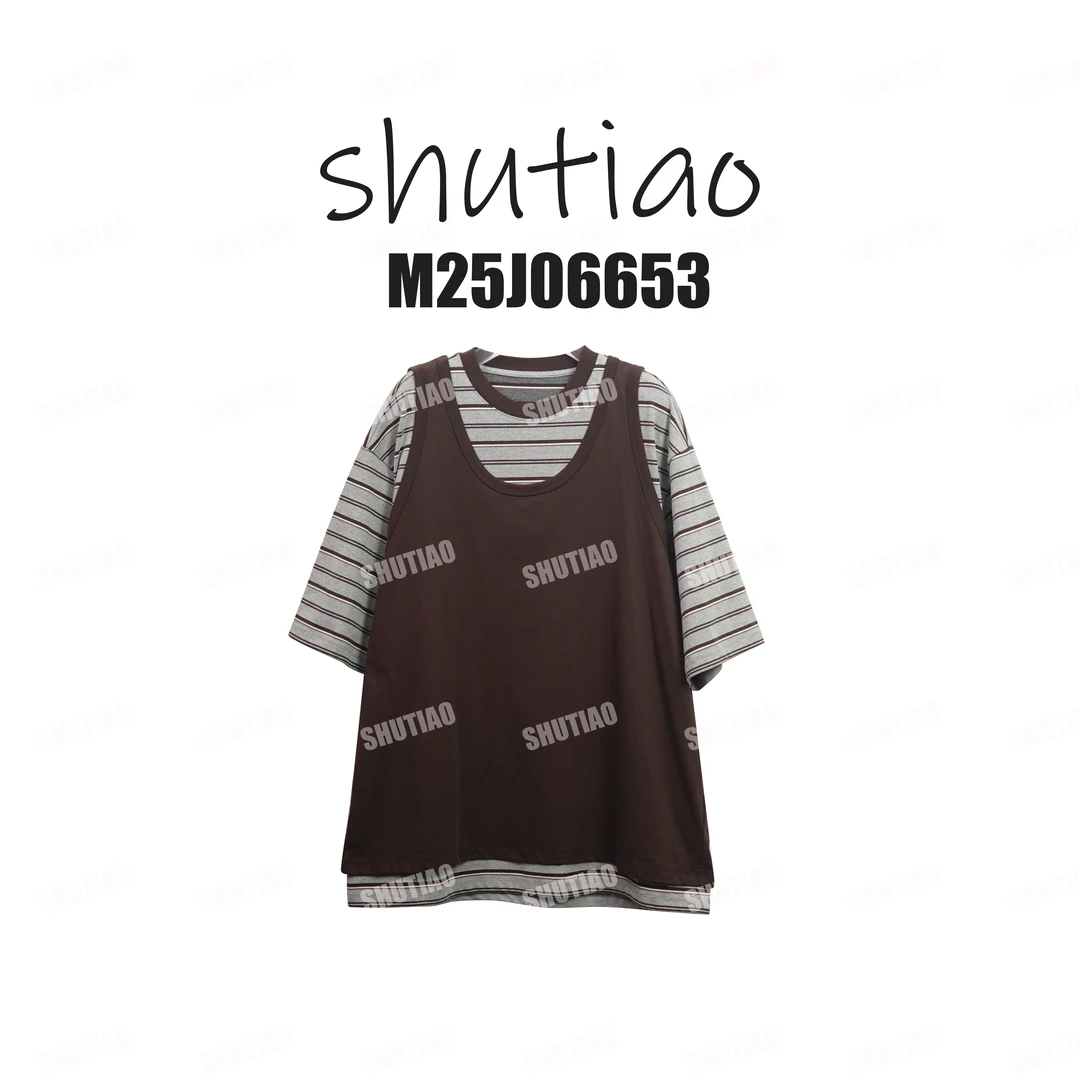 【SHUTIAO】2025冬季：新款小众设计款两件套M25J06653