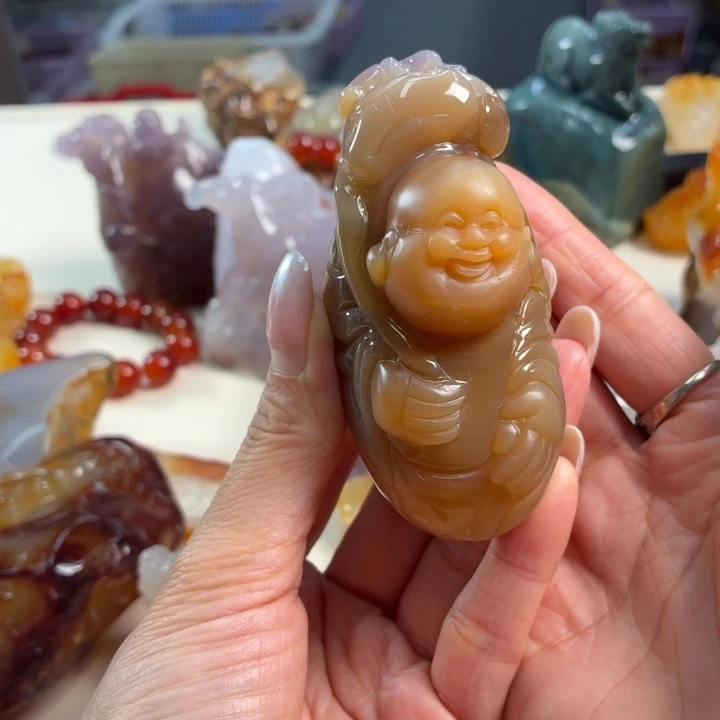 玛瑙/玉髓未镶嵌吊坠(不含链)