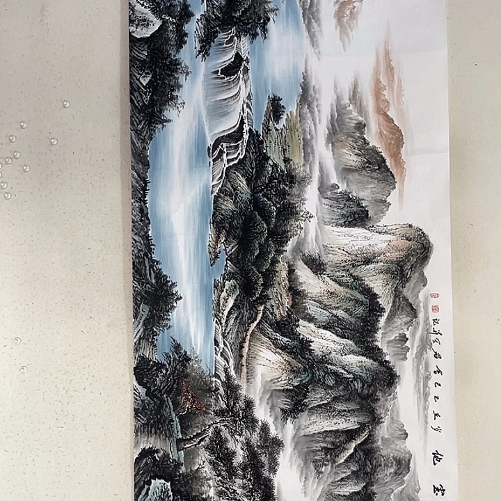 国画国画作品集的故事