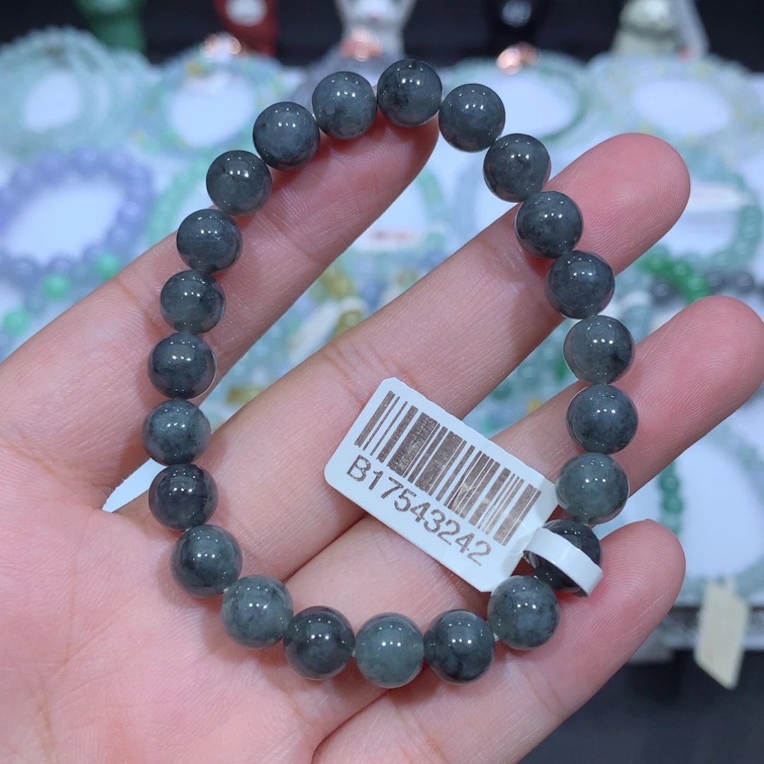 翡翠未镶嵌手串天然