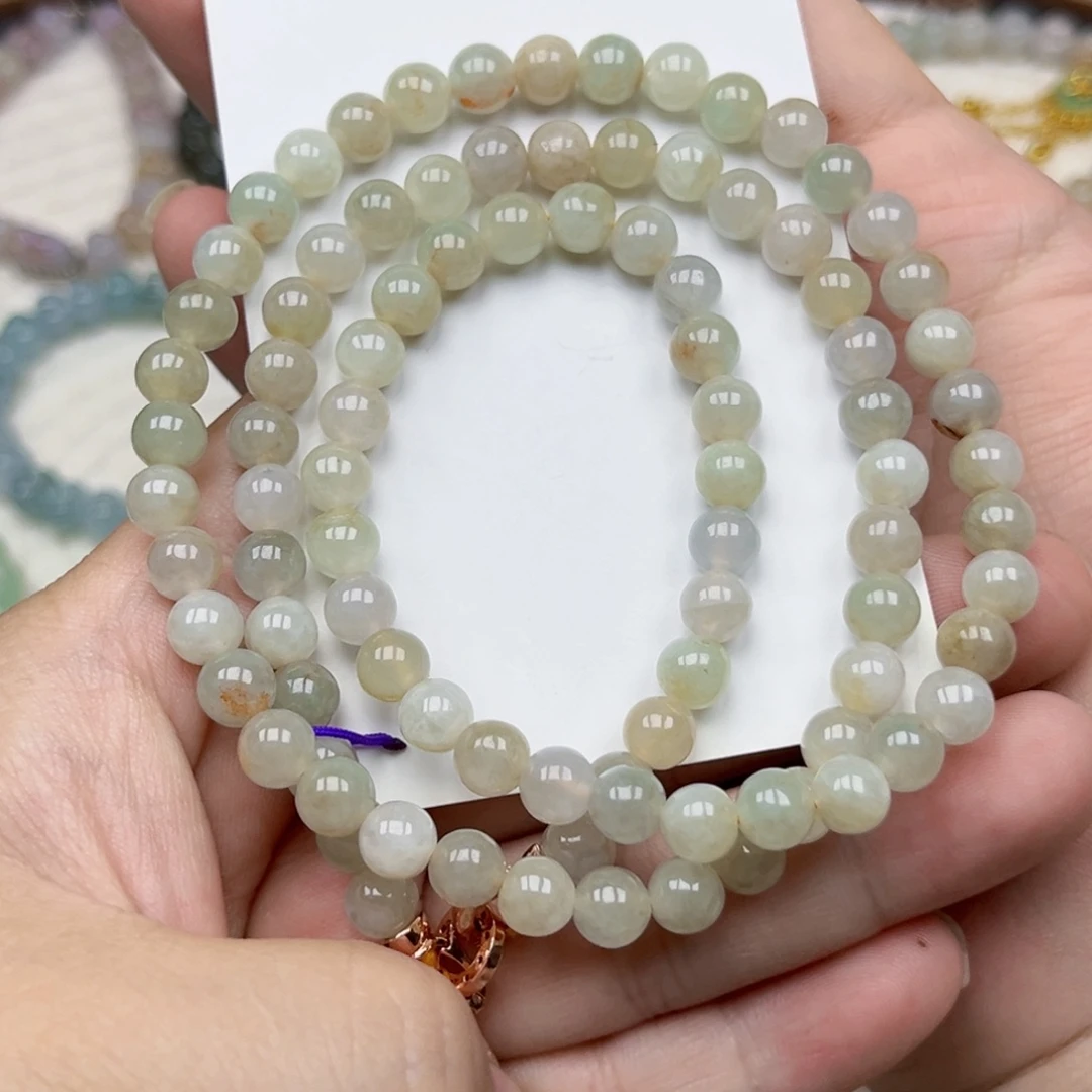 未镶嵌手链翡翠手串