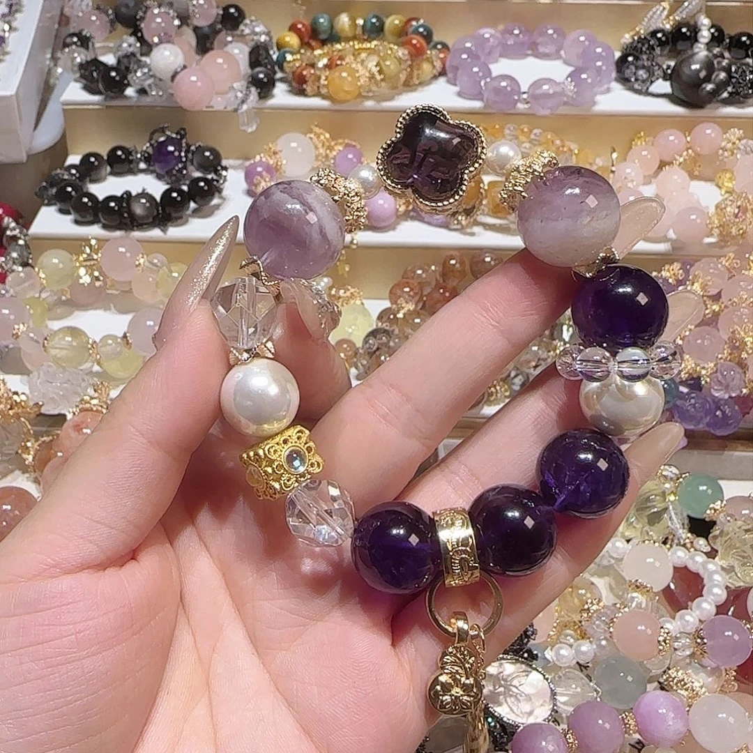 水晶手链未镶嵌把