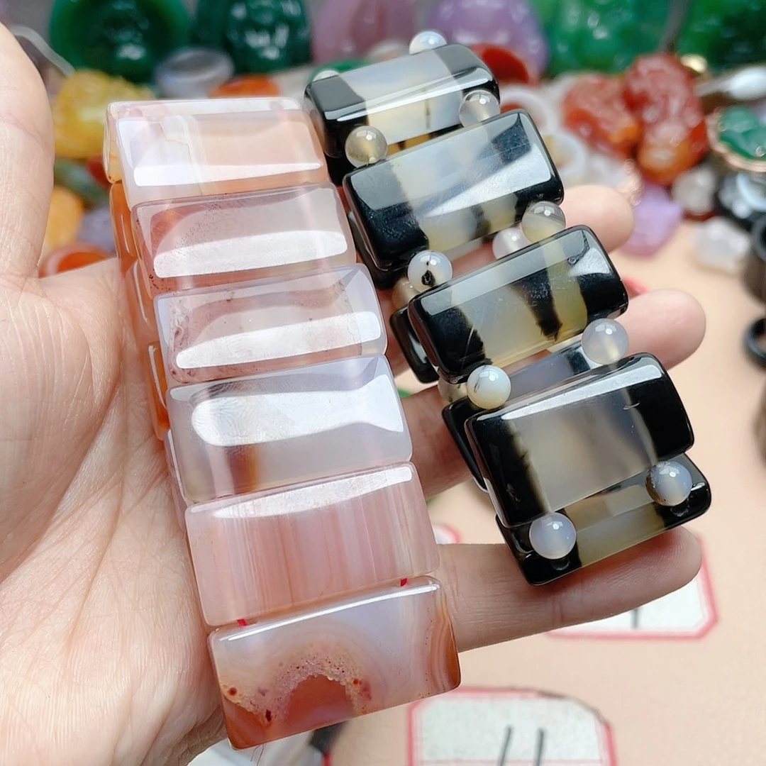 玛瑙/玉髓颈饰合金唐*