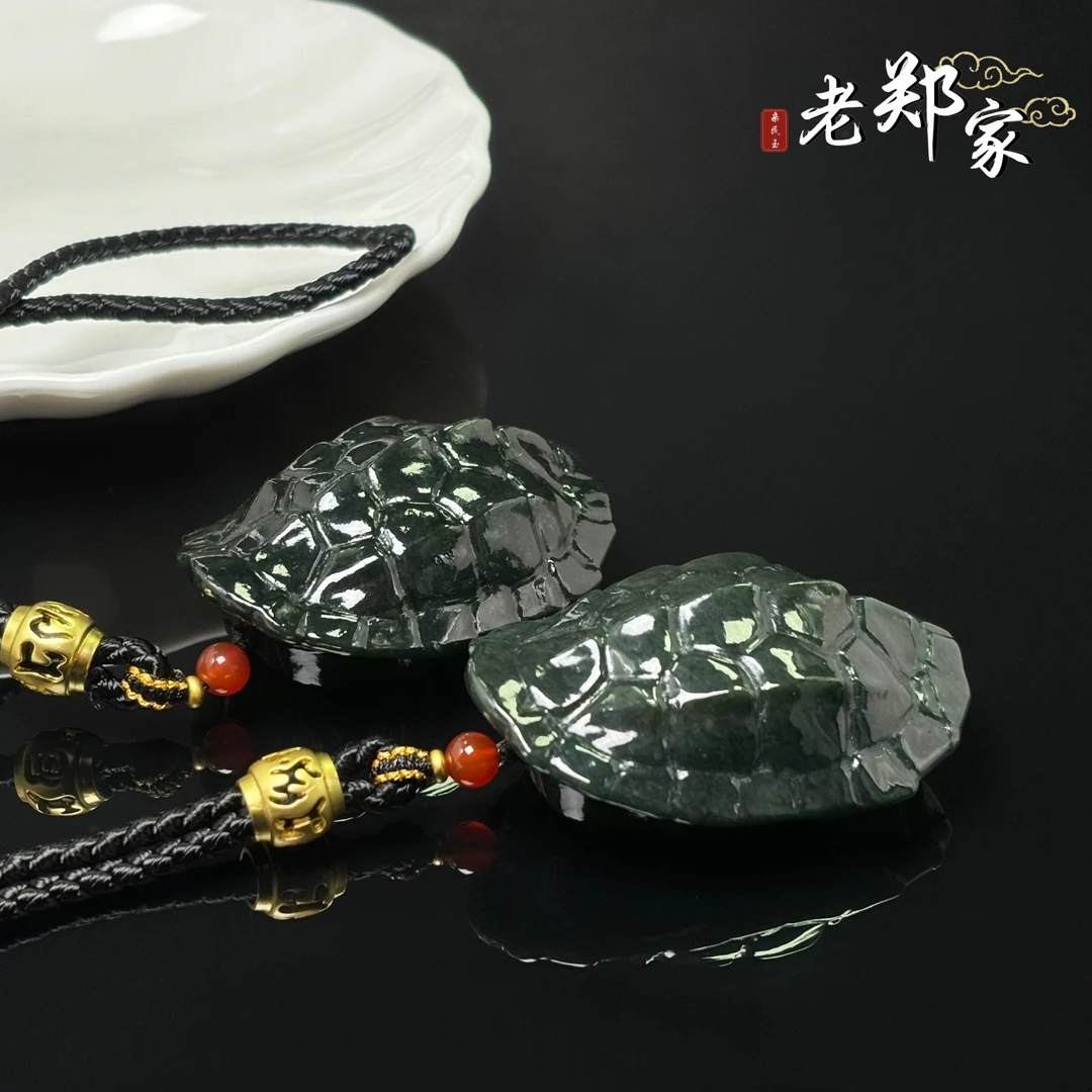 【老郑家】和田玉 龟挂件（多样性发拍一发二）1609-1