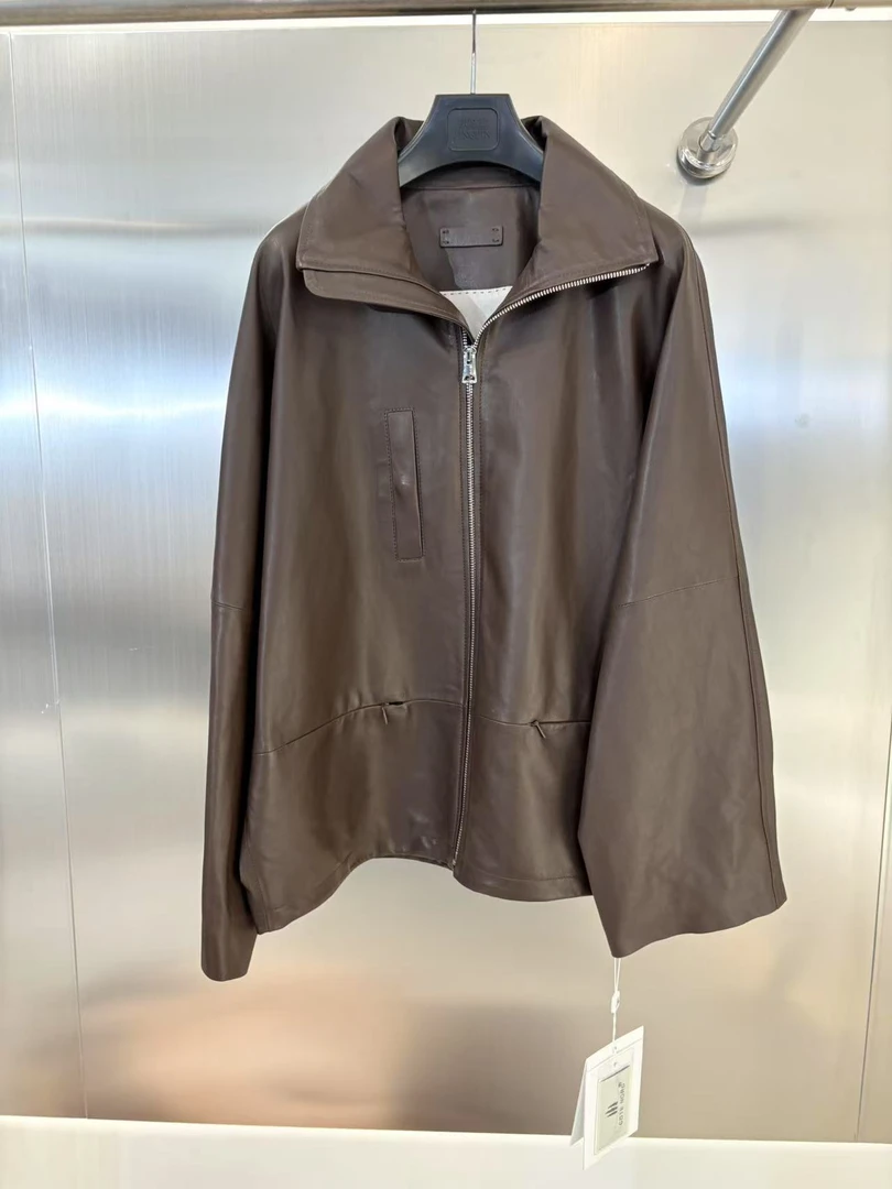 【小钱总】超薄全植鞣真皮外套 H24-082(24060)  DH