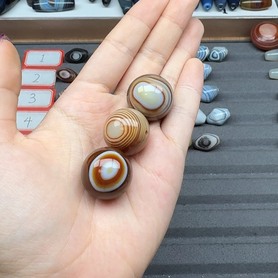 U***米玛瑙/玉髓合金珠宝半成品