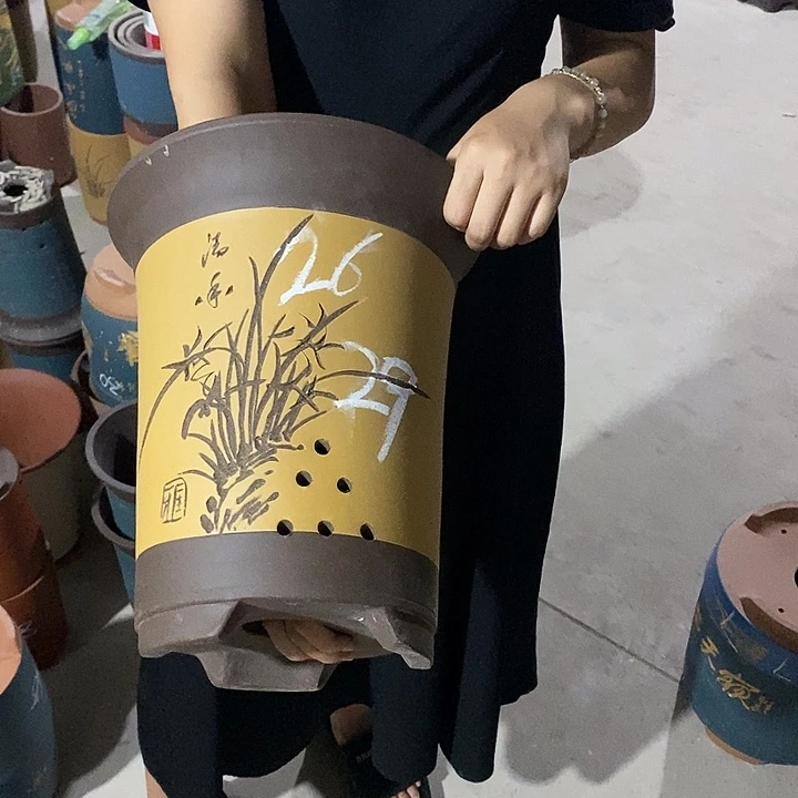 紫砂花盆紫砂花盆