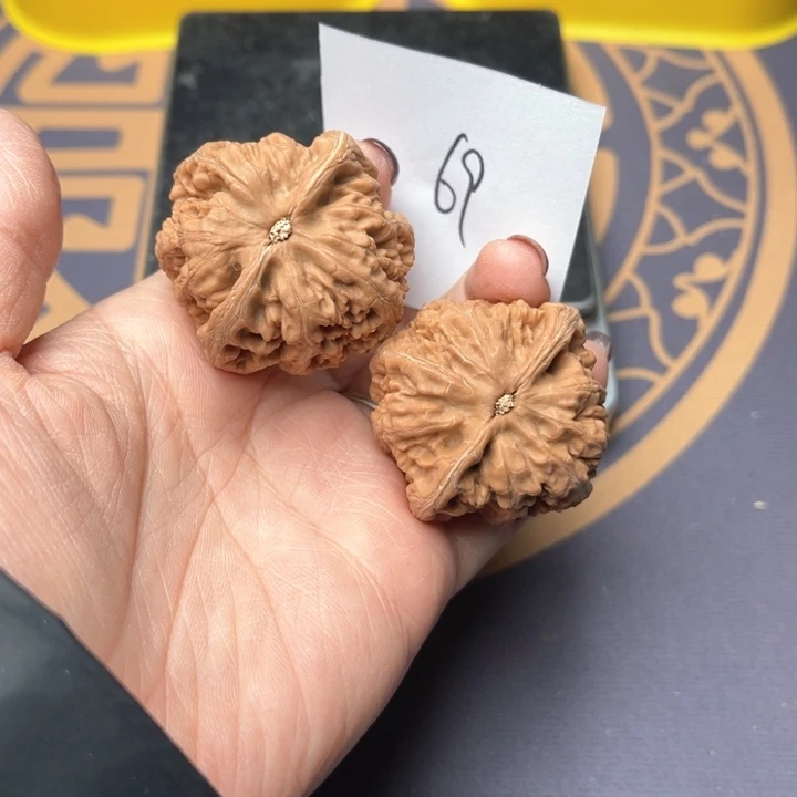 文玩核桃把件40大粗筋