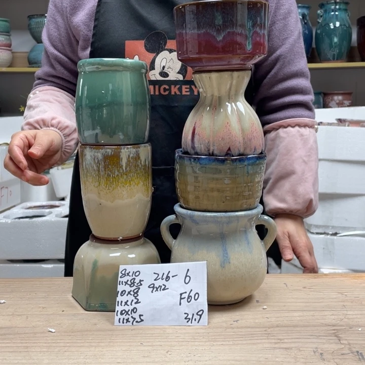 紫砂花盆多肉花盆微瑕6