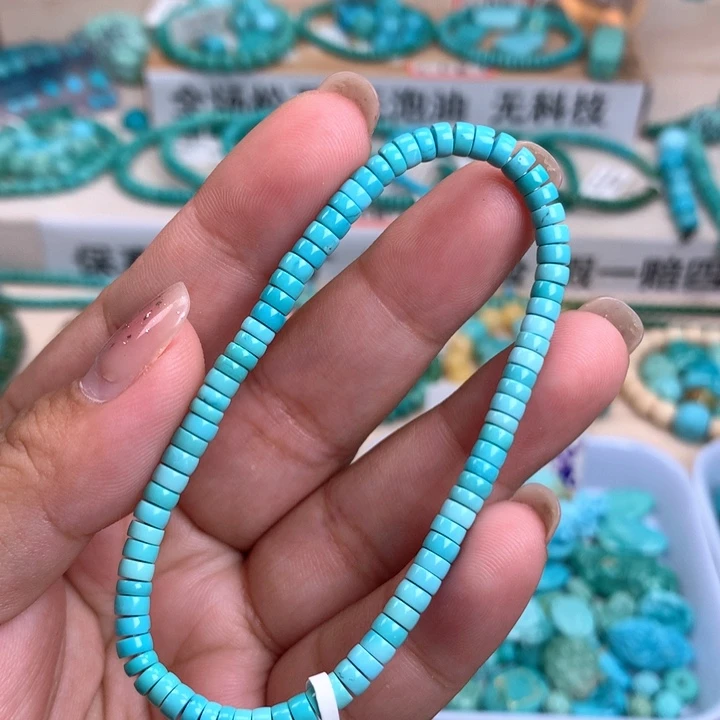 绿松石未镶嵌直切