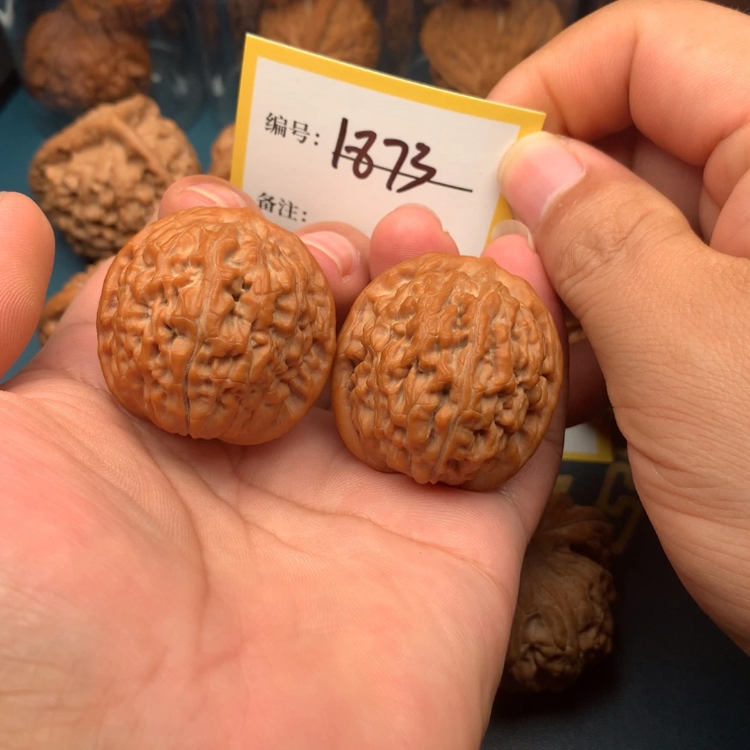 把件文玩核桃38全品莲花1873