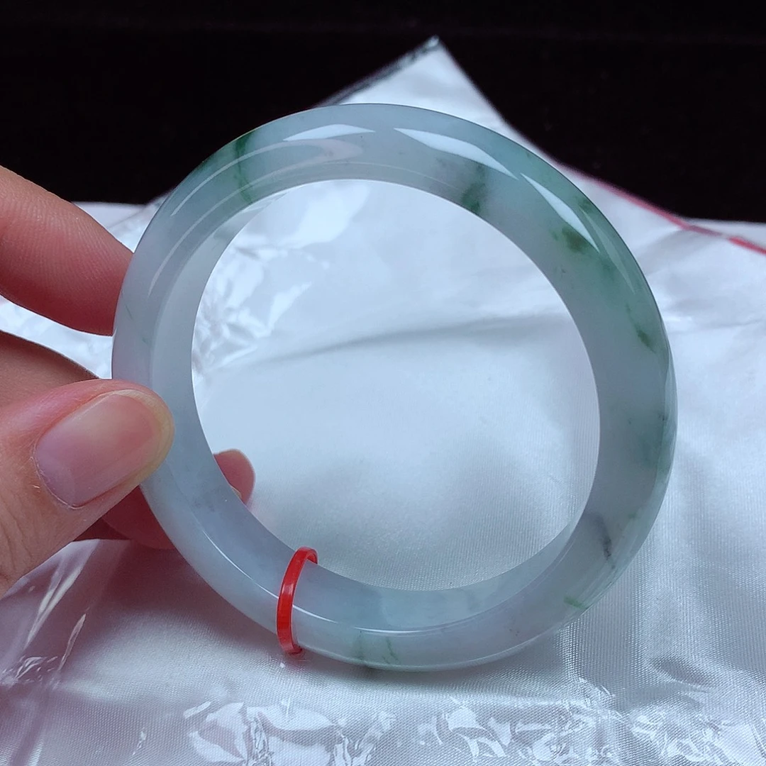 翡翠未镶嵌手镯58-59圈