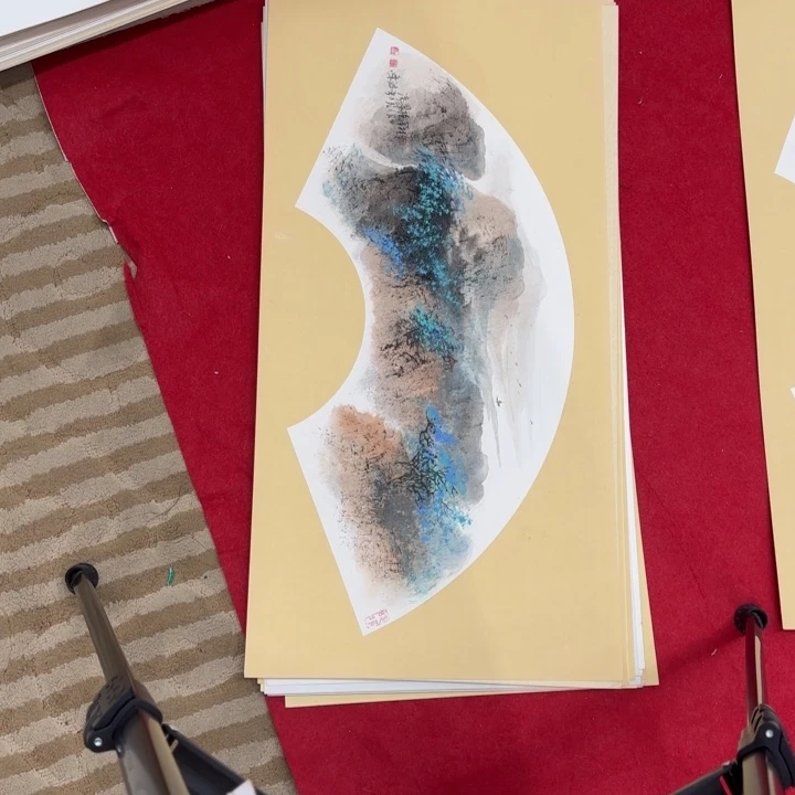 国画花鸟等多种形式