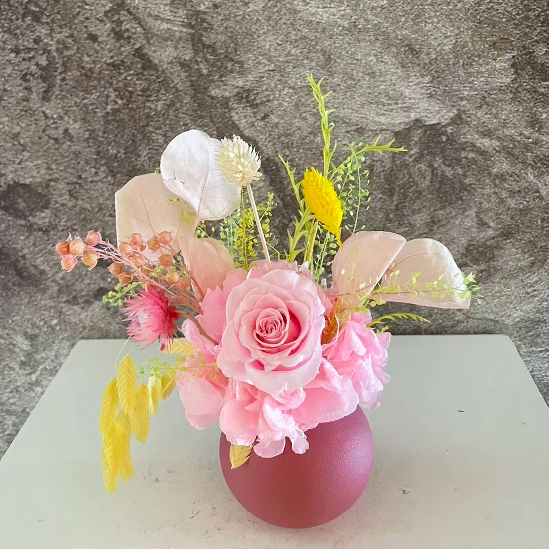 子合午【糖心】小可爱永生花摆件品