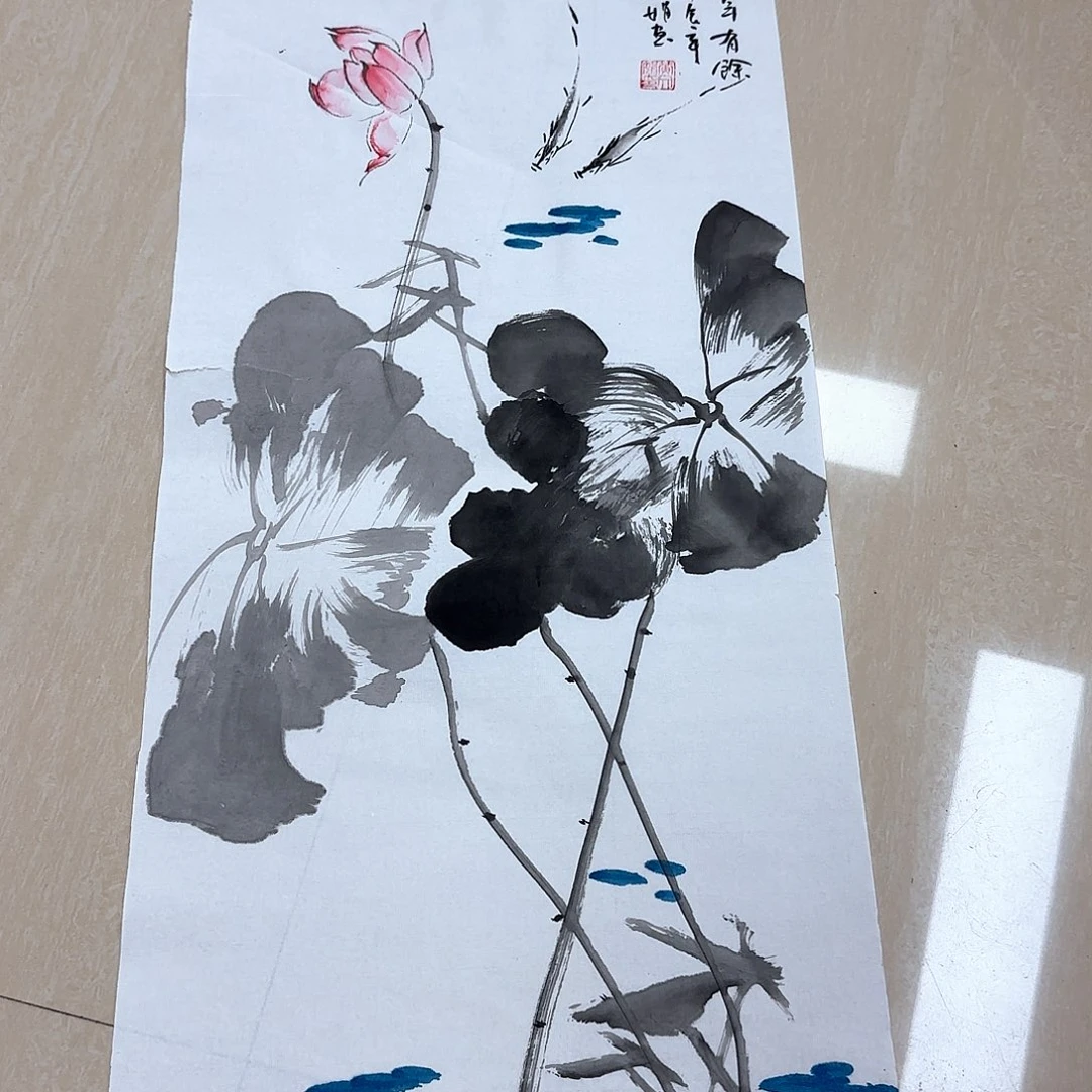 国画国画作品多次