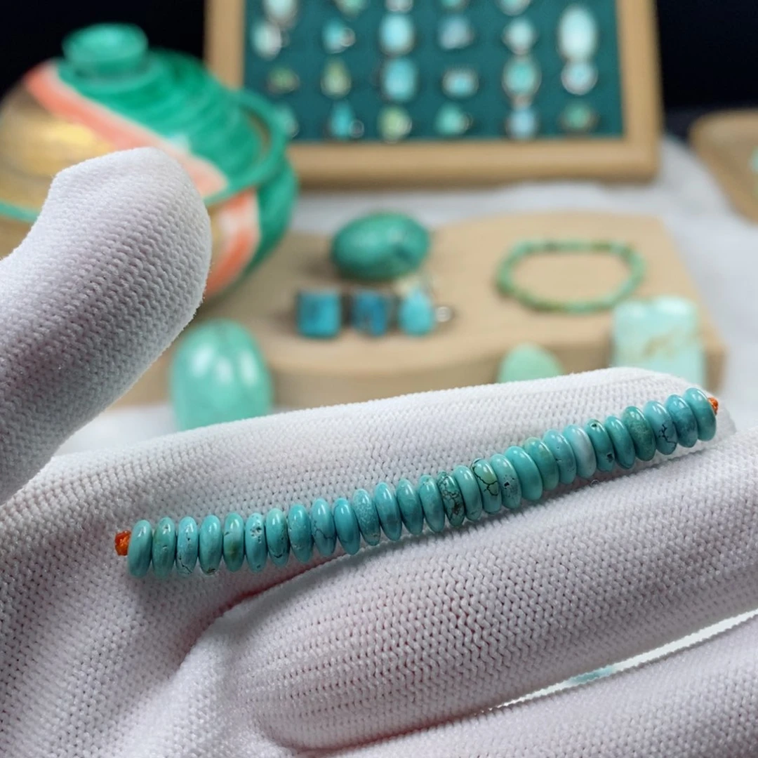 绿松石颈饰未镶嵌叽**噜