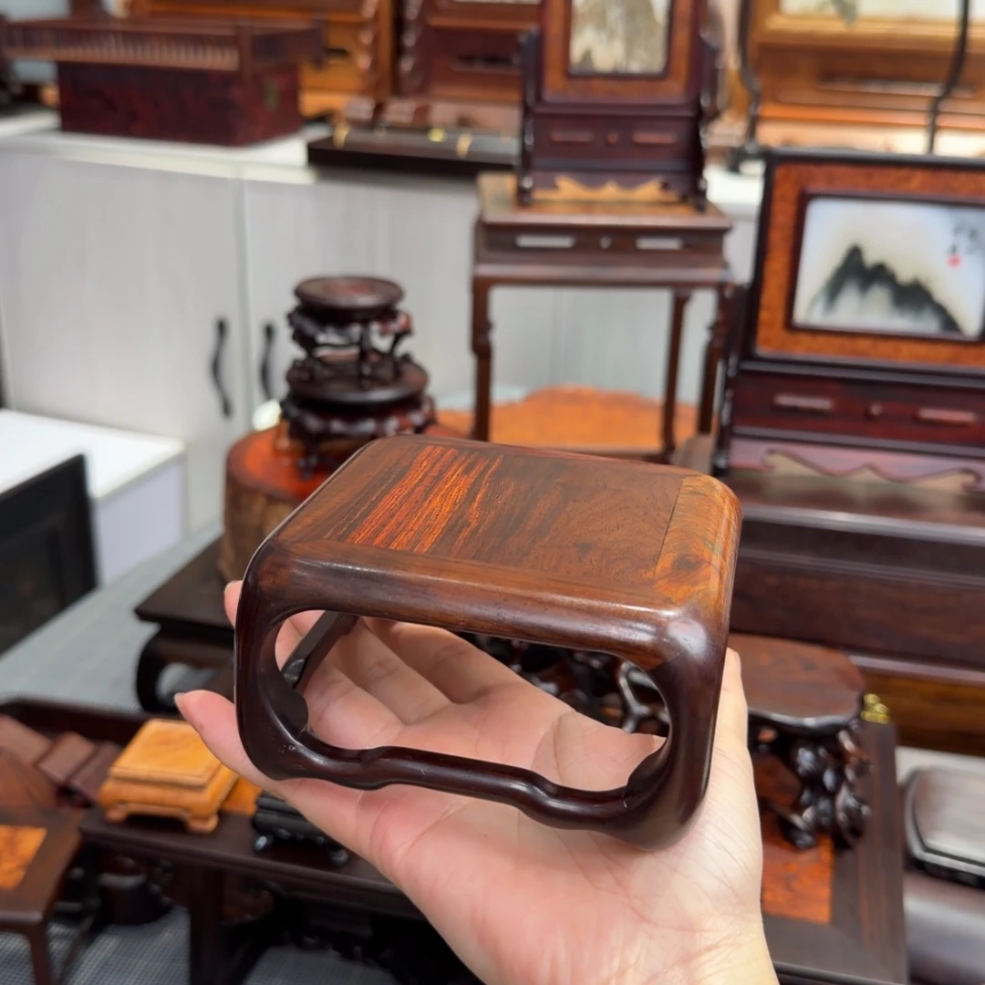 木大红酸枝交趾黄檀底座